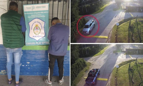 Tras persecución, detienen a dos sujetos que habían robado una camioneta