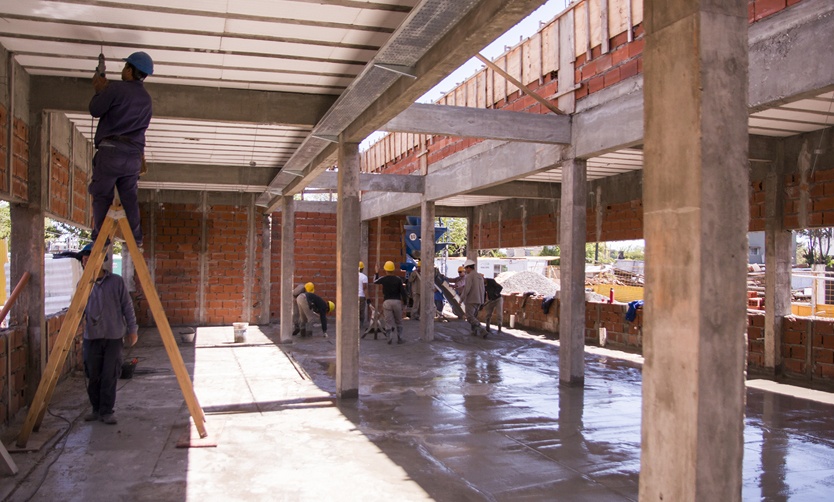 Avanza la construcción de un nuevo centro de salud en Pilar