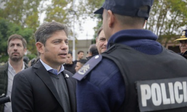 Kicillof: “Seguimos llevando adelante una inversión histórica en materia de seguridad"