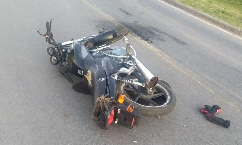 Muere un motociclista tras un choque en la Ruta 8
