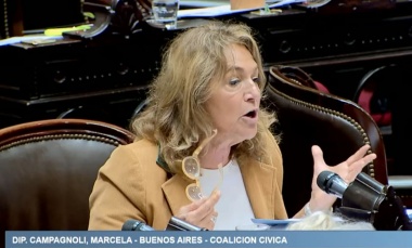 Encendida defensa de Campagnoli a la salud pública y el Hospital Garrahan