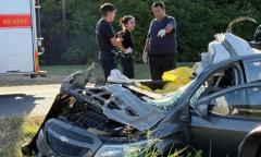 Liberan a policía que atropelló y mató a una mujer mientras corría una picada