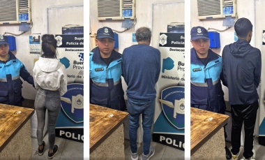 Detienen a tres dealers cuando trasladaban más de dos kilos de marihuana a Pilar