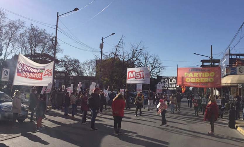 Marcharon para exigir saber qué pasó con Facundo Castro