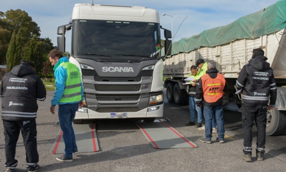 La Provincia intensifica la fiscalización del transporte de cargas