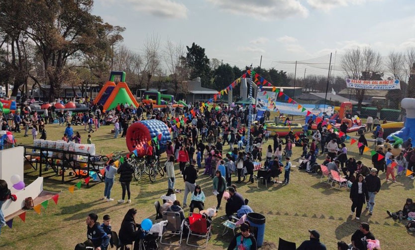 El Sindicato de Químicos festejó el Día del Niño con un nutrido evento