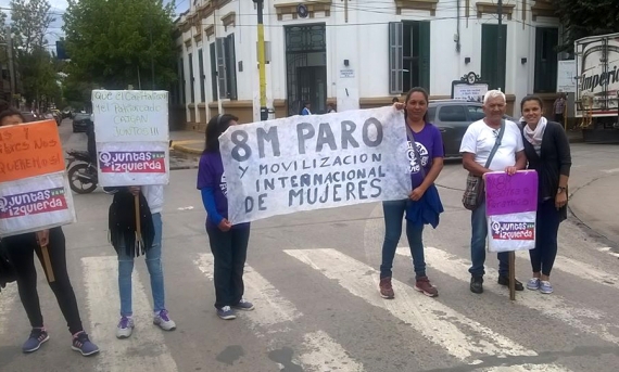 #8M: Pilar se suma al paro internacional de mujeres