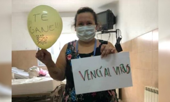 Habló la mujer que le ganó al coronavirus: “Pensé que no iba a volver a ver a mi familia”