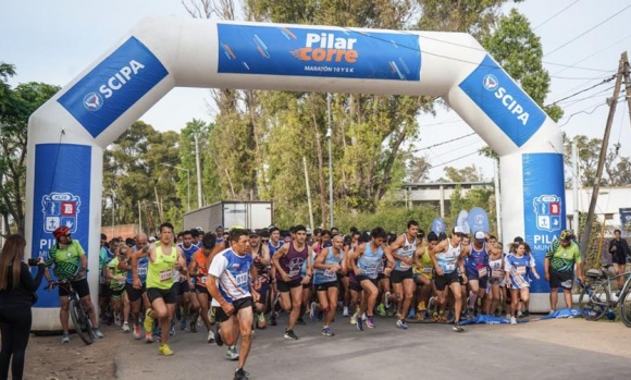 Más de 3.300 atletas participaron de la prueba "Pilar Corre"