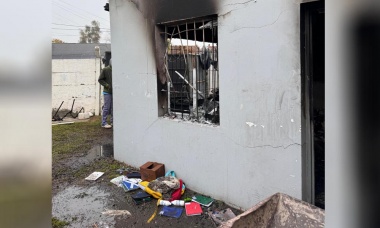 Confirman que fue intencional el incendio en un hogar de niños de Pilar