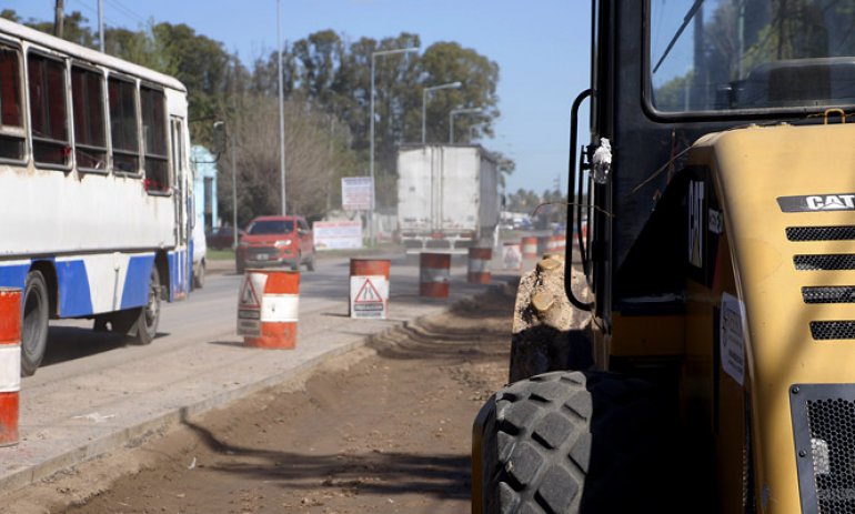 Continúan las obras de pavimentación y ensanche de la ruta 25