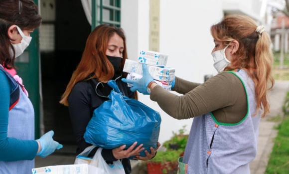 El Municipio realiza una nueva entrega de alimentos a los alumnos de escuelas públicas