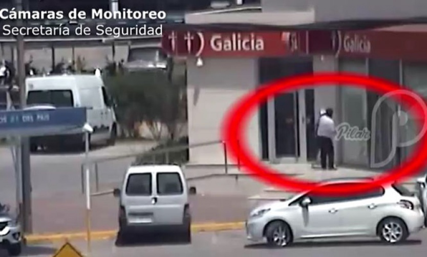 VIDEO: detienen a delincuentes que habían cometido una salidera bancaria