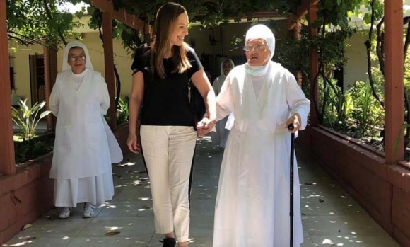 A días de dejar el mandato, sorpresiva visita de María Eugenia Vidal a Pilar