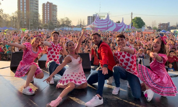 Multitudinario festejo por el Día del Niño en Pilar