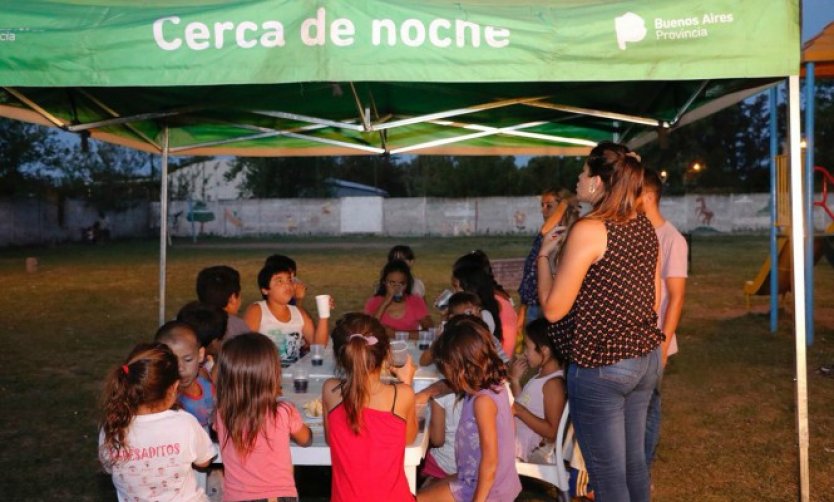 "Cerca de Noche", el programa de asistencia social de la Provincia llegará a Derqui