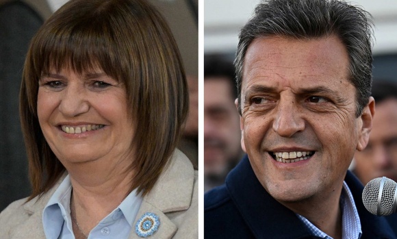 Massa prometió eliminar el impuesto a las Ganancias y Bullrich sacar el cepo