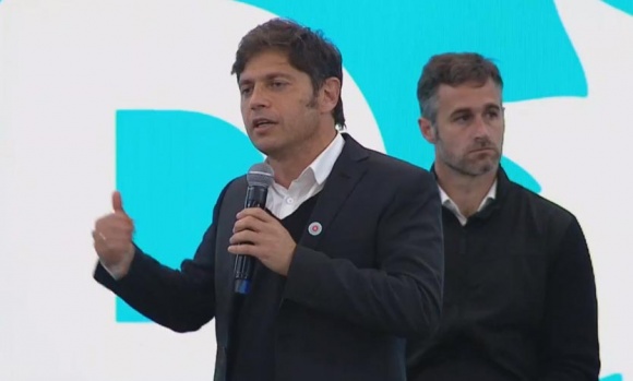 Axel Kicillof en Pilar: “Nos quieren hacer olvidar los 4 años que gobernaron para pocos”