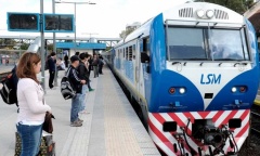 Oficializan llamado a licitación para renovar las vías del tren San Martín