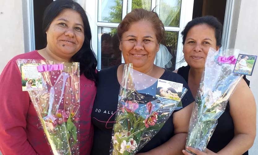 La Agrupación Causa Peronista homenajeó a las madres en su día