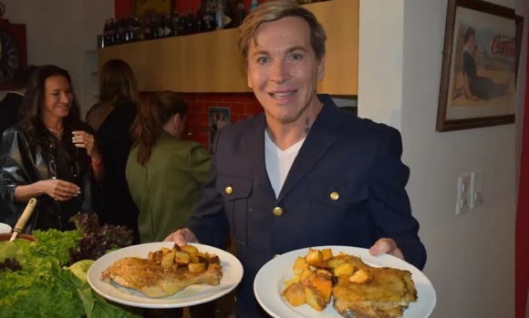 Guido Suller abrió un restaurante en su casa de un country de Pilar