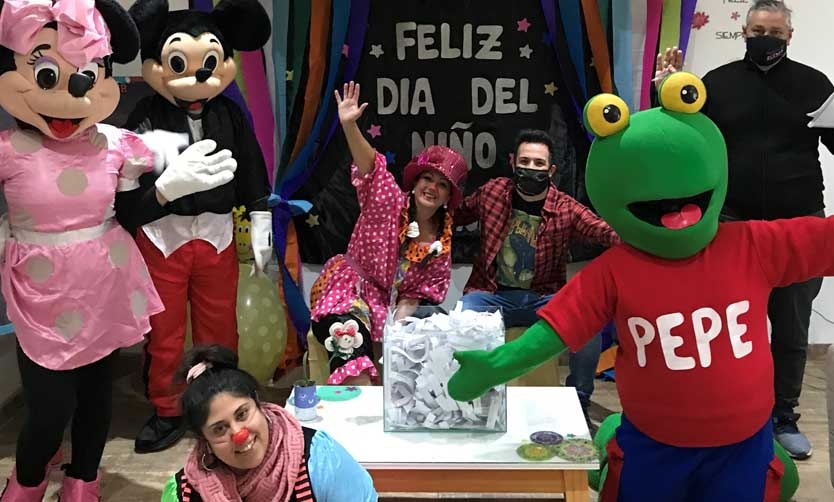 Comunidad Pilarense organizó un festejo virtual para celebrar el día del niño