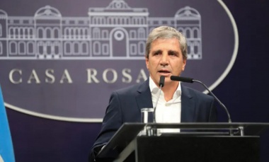 Luis Caputo acusó a la oposición de tratar 