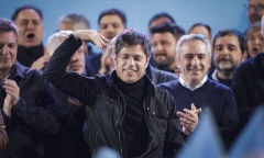 Kicillof: “No se puede frenar la obra pública, pegarle a los jubilados o abandonar a los discapacitados