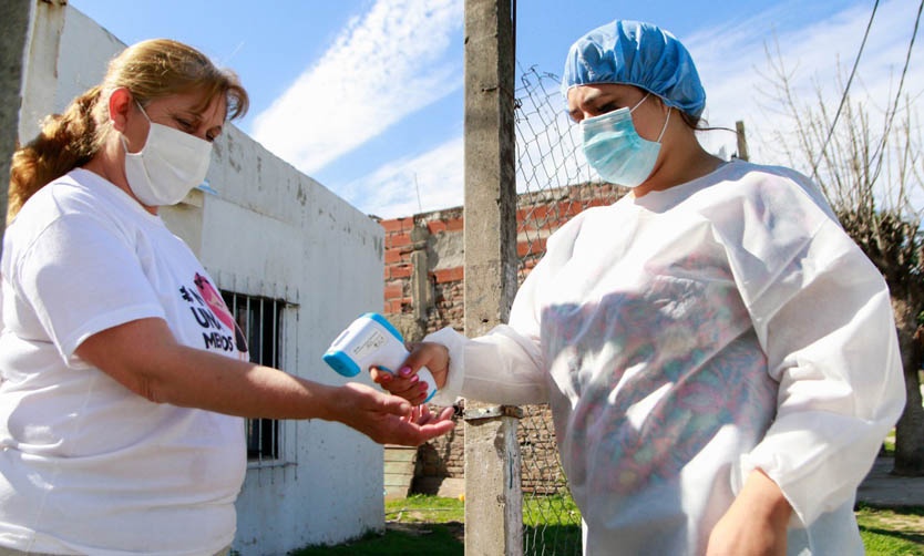COVID: ascienden a 8.361 los afectados en Pilar desde el comienzo de la pandemia