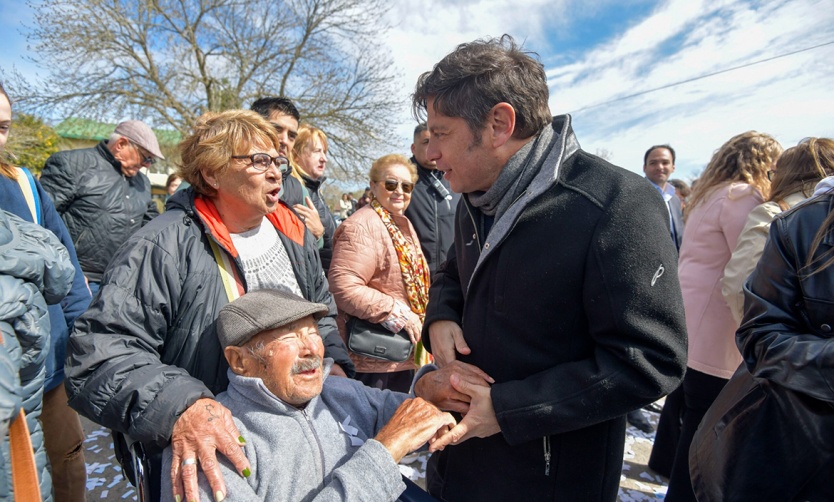 Kicillof, en el día del jubilado: “Son las verdaderas víctimas del ajuste feroz del gobierno de Milei”