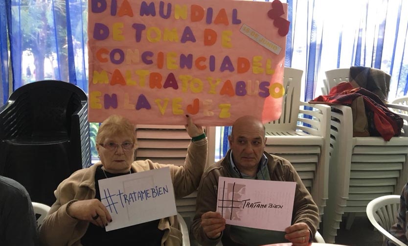 Pilar se suma a la campaña #TratameBien para prevenir el maltrato en adultos mayores