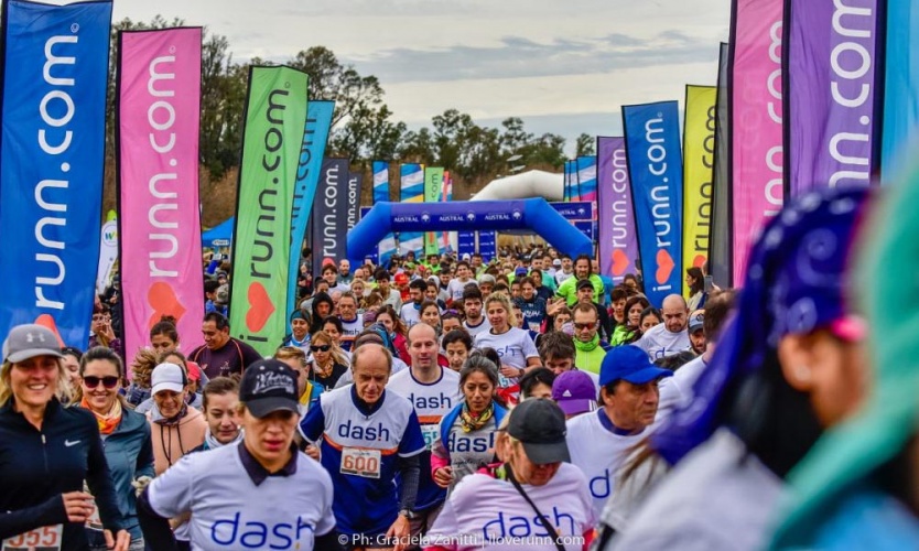 Más de 750 deportistas participaron de la maratón Austral Corre