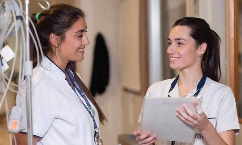 Enfermería: La Universidad Austral ofrecerá gratis el curso de ingreso a la carrera