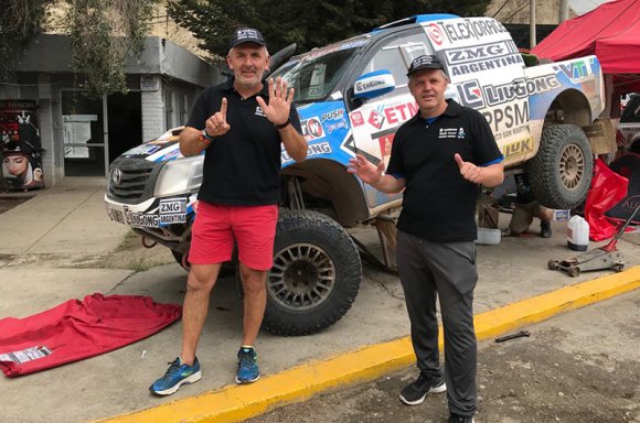 Naivirt sigue en carrera en el Dakar 2018
