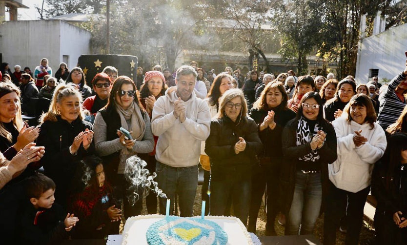 Achával encabezó el acto de aniversario de la Casa de Desarrollo Humano