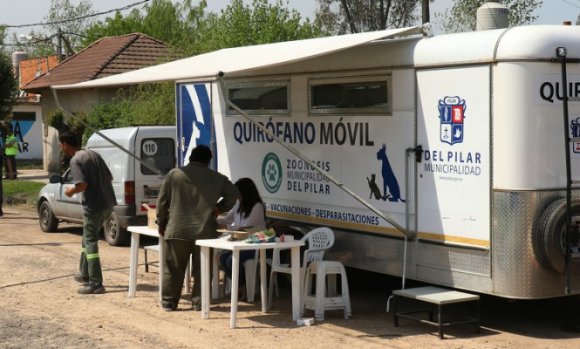 El quirófano veterinario móvil visitará diez barrios durante febrero