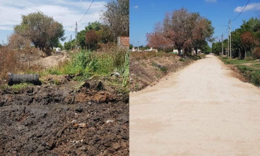 Avanzan las mejoras en los barrios Agustoni, San Alejo y La Lomita