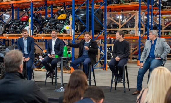 Kicillof en Pilar: "Estamos transitando una etapa de reactivación de la economía"