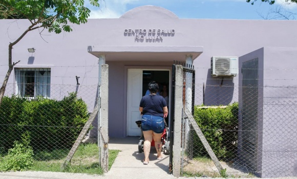 Avanza la obra en el Centro de Salud de Río Luján