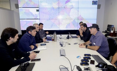 Temporal: Kicillof pidió a la población 