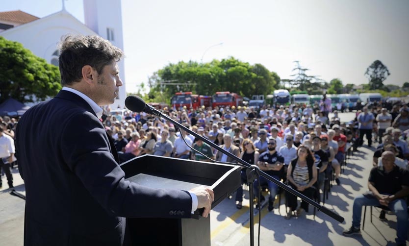 Kicillof: “El Gobierno nacional ignora lo que ocurre en los barrios"