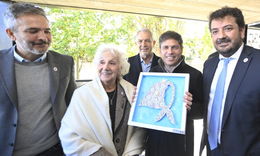 Kicillof inauguró un espacio de memoria y apuntó contra “el negacionismo” del Gobierno nacional