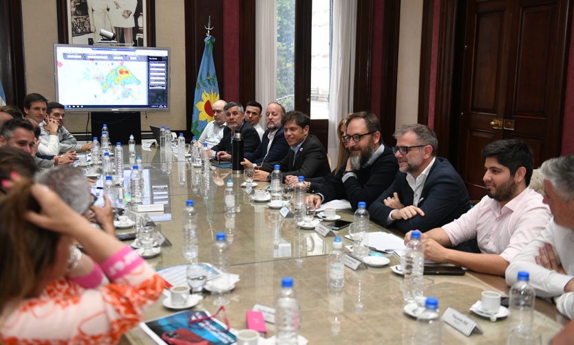 Kicillof encabezó una reunión de seguimiento de los subsidios energéticos