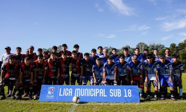 Fútbol masculino: se puso en marcha la Liga Municipal Sub 18