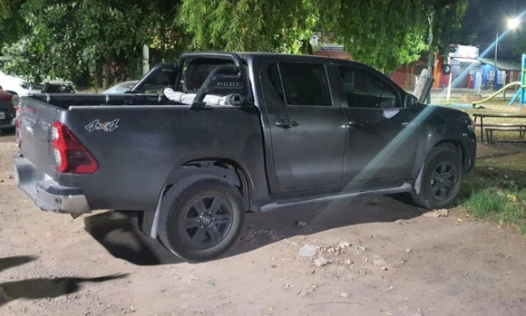 Recuperan en Pilar una camioneta robada en el municipio de Escobar
