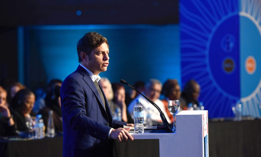 Kicillof participó de la apertura del 10° Congreso Mundial de Educación