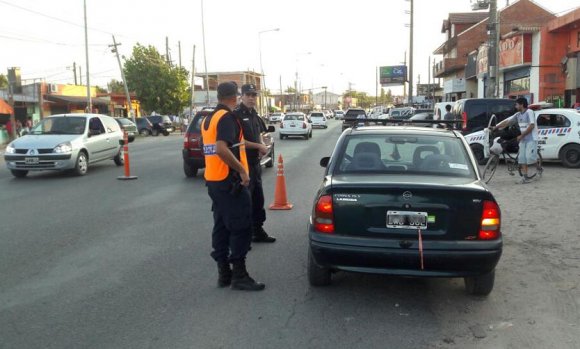 Más de 70 detenidos en operativos de saturación policial en Pilar