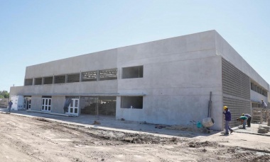 Avanza la obra de construcción del Polo Educativo de Villa Luján en Derqui