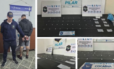 Detienen a dos acusados de vender drogas en Villa Rosa