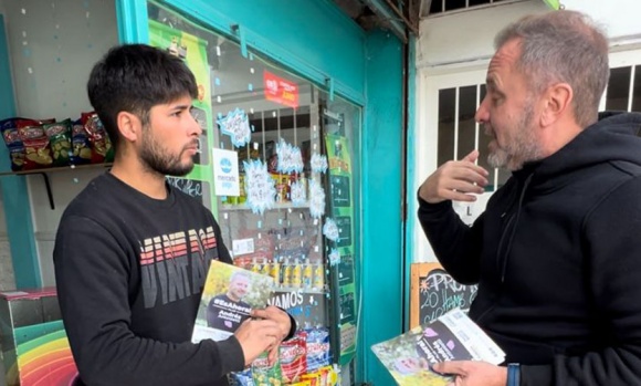  Andrés Antonietti recorrió Del Viso: "La gente pide un cambio en serio”